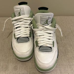 Jordan 4s, seafoam